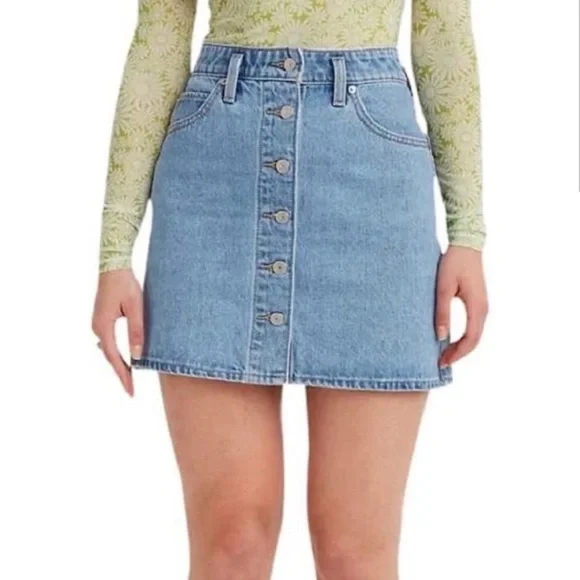 Levi’s Notch Mini Aline Skirt - Picture 2 of 6